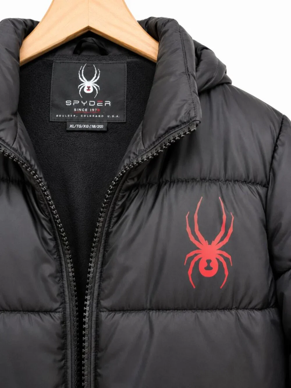 Spyder youth hooded